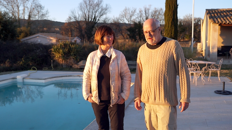 Agneta Schnittger och Ingemar Ljungqvist, feb 2020, Provence. Foto: T. Sassersson